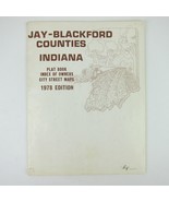 Jay County Blackford County Indiana Plat Book Index Of Owners Maps Vinta... - £47.20 GBP