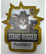 Shot Show 2025 Never Give Up Stand Rugged Suppressors Tactical Squirrel ... - $31.94 CAD