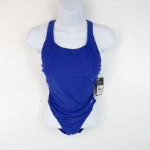 Speedo Women&#39;s Swimsuit One Piece Pro LT Adult Ibiza Blue 10/36 NWT $39.99 - $18.05