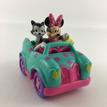 Disney Mickey Mouse &amp; Friends Minnie Mouse Car Figaro Pet Figures Car To... - £17.09 GBP