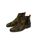 Men TAYNO Chelsea Chukka Micro Suede Soft Comfortable Boot Victorian Gre... - $794.49 MXN