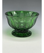 Anchor Hocking Emerald Green Glass Fairfield Footed Bowl Candy Dish Sundae - $39.40 CAD