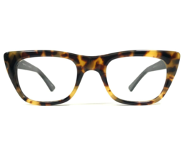 Norman Childs Eyeglasses Frames WALNUT TOBK Black Tortoise Square 48-21-140 - £44.67 GBP