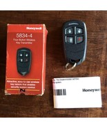 Honeywell 5834-4 Wireless Remote Keyfob for any Lynx  5000, 7000 panel N... - £11.67 GBP