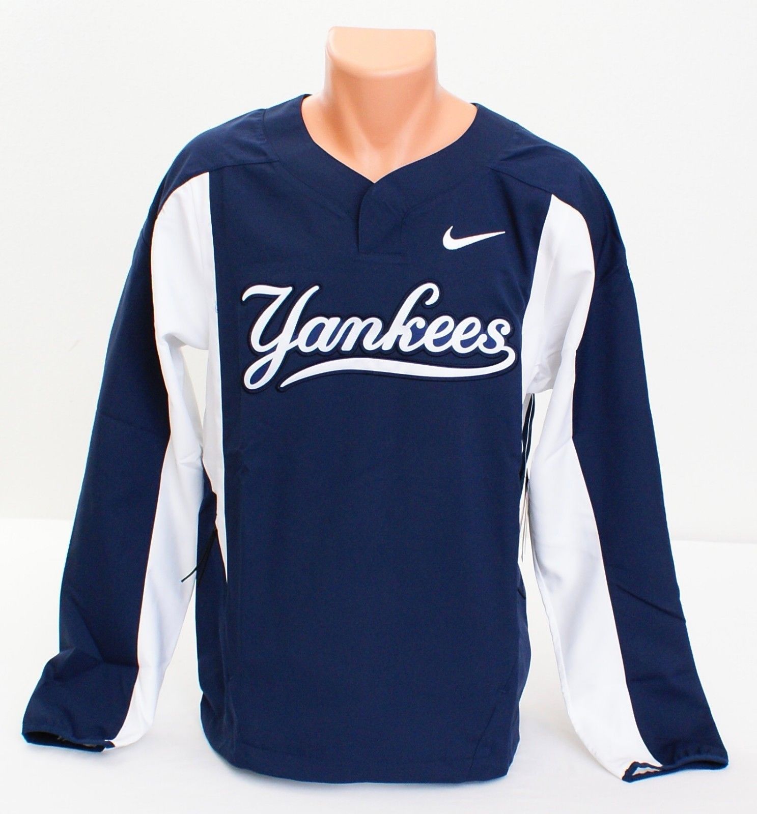 Nike MLB New York Yankees Long Sleeve Wind Shirt Men's NWT - $74.99