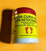 Pomade CURA HONGOS C/KETACONAZOL† FUNGI Treatment Ointment 125gr † MEXICANA - $17.78 CAD
