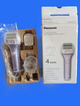 Panasonic ES-AWL8AV Cordless Ladies Shaver Purple Wet &amp; Dry w/ Bikini At... - $16.99