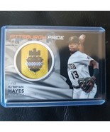 2022 Topps City Flag Commemorative Relics Ke&#39;Bryan Hayes #CFP-KH Patch #... - $3.22