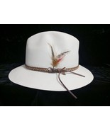 Genuine Shantung Capas Design Fedora Made In USA Medium - $118.80