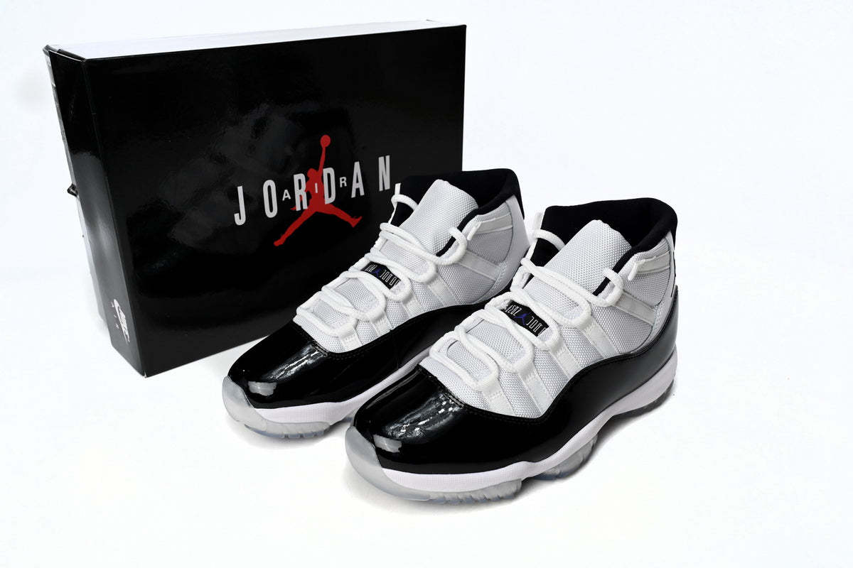 Air Jordan 11 Retro Concord 378037-100 Basketball Shoes