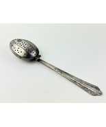 Vintage NSC Silverplated Hinged Tea Infuser Steep Strainer Spoon 5.5&quot; - £8.08 GBP