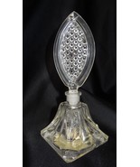 Vintage Taunus Germany Leaded Crystal Perfume Bottle with Stopper - £50.90 GBP