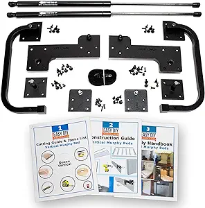 Murphy Bed Queen Size Hardware Kit - Queen Vertical Diy Folding Cabinet ... - $424.99