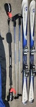 Rossignol Axium Skis 160 cm w/ Marker M 900 Bindings Poles And Carrying ... - $178.20
