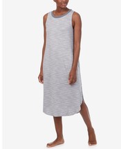 DKNY Womens Sleepwear Knit Sleeveless Chemise Nightgown Heathercoal Size Small - £32.37 GBP
