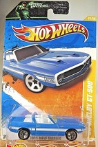 2011 Hot Wheels #21 New Models 21/50 &#39;69 SHELBY GT-500 Blue Variant w/Chrome 5Sp - £7.79 GBP