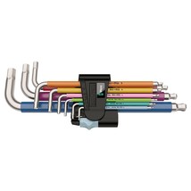 Wera Metric Hex-Plus Allen Wrench Set (9-Piece Set) - Color Coded - $1,410.38 MXN