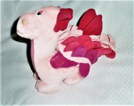Gusty Dragon Pink Ganz Be Mores Plush Stuffed Animal Toy Hasbro Vintage ... - £23.52 GBP