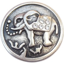 Ornate Elephant Snap Charm - £2.32 GBP