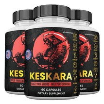 Keskara Male Supplement Capsules, Maximum Strength, Keskara for Men (3 pack) - £30.06 GBP