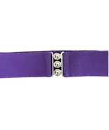 Malco Modes Women’s 80s Purple Stretch Belt Disco Era Medium - $16.00