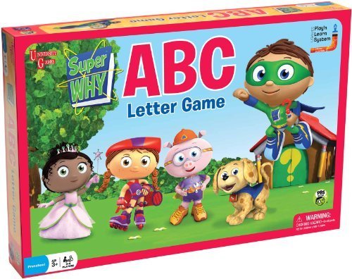 Super Why! ABC Letter Game University Games - £38.93 GBP