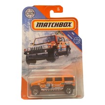 2020 MATCHBOX ORANGE HUMMER H2 SUV CONCEPT, MBX COASTAL SERIES, MBX #89 - $8.81