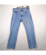 Levi&#39;s 505 Jeans Men&#39;s 33x31 Straight Leg 100% Cotton Denim Classic Casual - $551.25 MXN