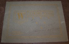 1907 VINTAGE WATKINS GLEN NY SOUVENIR VIEWBOOK CHAS BRIDGMAN - £7.88 GBP