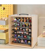 Minifigures Display Case 40K Army Action Figure Miniature Pine Wood Carr... - €71,80 EUR
