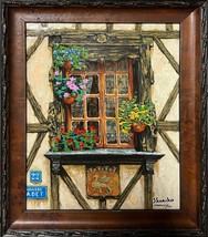 Viktor Shvaiko Windows Di Francia Impreziosito Giclée su Tela Firmato &amp; Numerata - £440.40 GBP