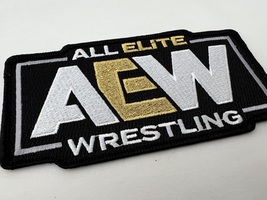 AEW - All Elite Wrestling Embroidered Iron-on Patch | PWC Exclusive - $54.95