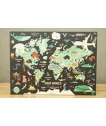 Mudpuppy Your World 1000PC Puzzle 27&quot; x 20” Ages 8+ Worked Once Crisp Co... - £9.42 GBP