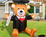 Graduation Inflatable Teddy Bear Outdoor Decorations, 4Ft Class of 2024 ... - $50.14