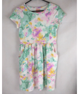 Cat &amp; Jack Tie Dye Cap Sleeve Pocket Dress Girls Size XL 14 - $13.55 CAD