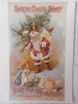 1989 Henry Ford Museum Santa Claus Soap Old Fashioned Children Trade Cards - £4.50 GBP