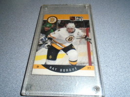 Ray Bourque Boston Bruins NHL Pro Set #1 Hockey Card In Protector Case - $1.00