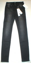 New Girls Designer Hudson Skinny Jeans 14 Gray Faded Black Graphite NWT ... - £53.71 GBP