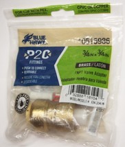 Blue Hawk P2C Brass 3/4&quot; x 3/4&quot; FNPT Valve Adapter Push Fitting QVF113 - 0515986 - £4.46 GBP