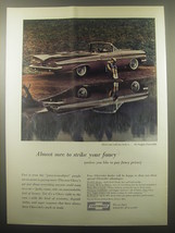 1959 Chevrolet Impala Convertible Ad - Almost sure to strike your fancy - $14.99