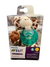 Philips Avent Soothie Snuggle 0m+ Giraffe. Pacifier &amp; Soother NEW - £10.07 GBP