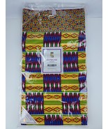 Supreme Kente African Textile SurpremeWax.com 6 Yards 100% Cotton Fabric... - £22.38 GBP