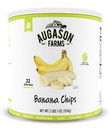 Augason Farms Banana Chips 2 lbs 1 oz #10 Cans, Emergency Long Term Food... - £29.61 GBP