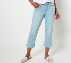 NYDJ Marilyn Straight Crop Jeans in Cool Embrace - Hollander Hollander, Tall 16 - £47.47 GBP