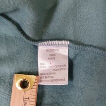 Vintage Woolrich Woolen Mills Women's L Green Full Zip Sleeveless Pockets Vest image 4