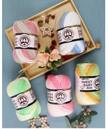 Multicolored Sweet Baby Batik Yarn. For hand knit and crochet. By Ören Bayan Mad - $34.99