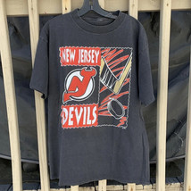90s New Jersey Devils T Shirt Hockey Fans Vintage shirt - £11.03 GBP+