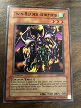 Twin-Headed Behemoth 1st Edition LOD-063 Lightly Played Yu-Gi-Oh Card - £4.58 GBP
