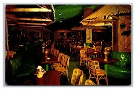 Waikiki Room Hotel Nicollet Tiki Bar Minneapolis MN UNP Chrome Postcard T7 - $4.42