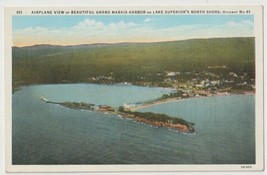 Grand Marais Harbor on Lake Superiors North Shore Vintage Postcard Unposted - £3.87 GBP